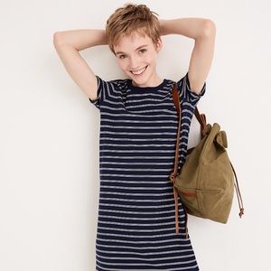 Madewell Tee Dress in Epperson Stripe
